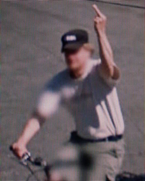 Fuck you&nbsp;: Projet Street View, Photographie ©&nbsp;Michael Wolf (2010)