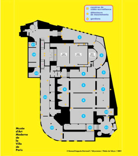Visite guidée à thème&nbsp;: Sécurité et Patrimoine. Visite audio guidée du musée d’Art Moderne de la Ville de Paris ©&nbsp;Renaud Auguste-Dormeuil